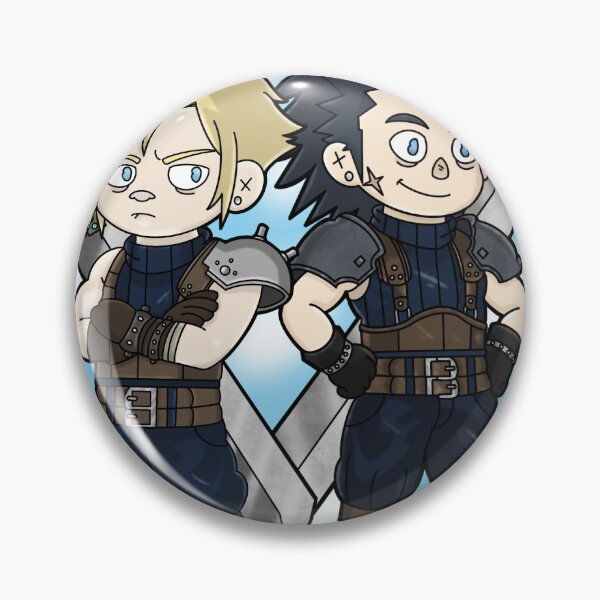 Item preview, Cloud and Zack - FF7 designed and sold by LimbocityArt.