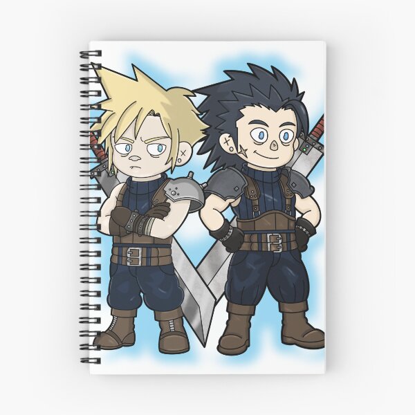 Item preview, Cloud and Zack - FF7 designed and sold by LimbocityArt.
