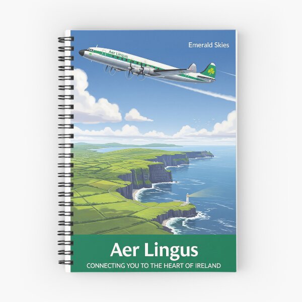 Item preview, Aer Lingus Travel Poster designed and sold by Skyframe Aviation.