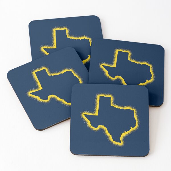 Item preview, "Texas Pride Neon Glow - Unique State Outline Art" designed and sold by pelagio.