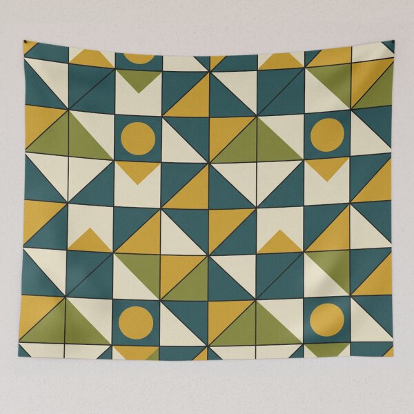 Item preview, Mid Century Modern Geometric Pattern designed and sold by Owcomm.