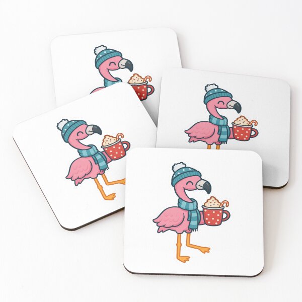 Item preview, Flamingo Cocoa Chill designed and sold by pinkchaossquad.