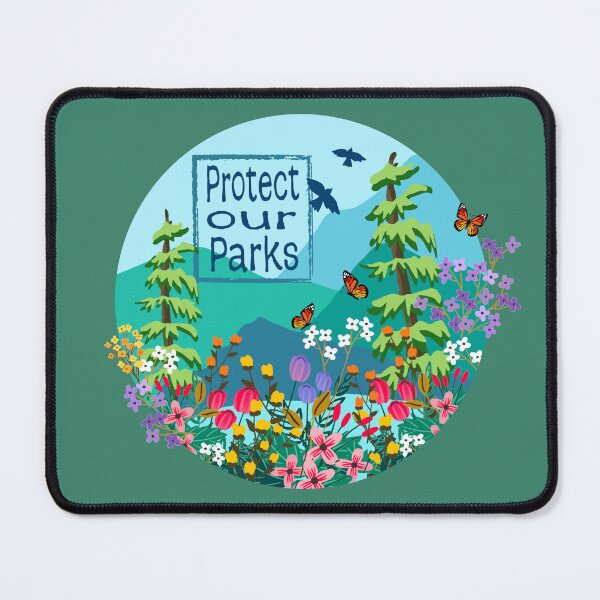 Item preview, Protect our Parks designed and sold by indigopenny.