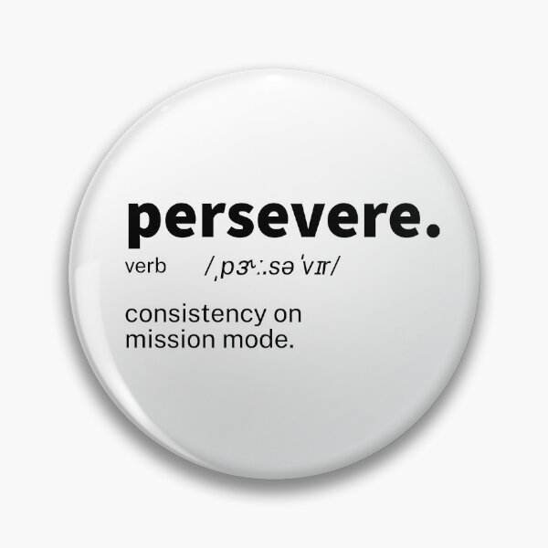 Item preview, Persevere Definition Inspirational designed and sold by IronWords.
