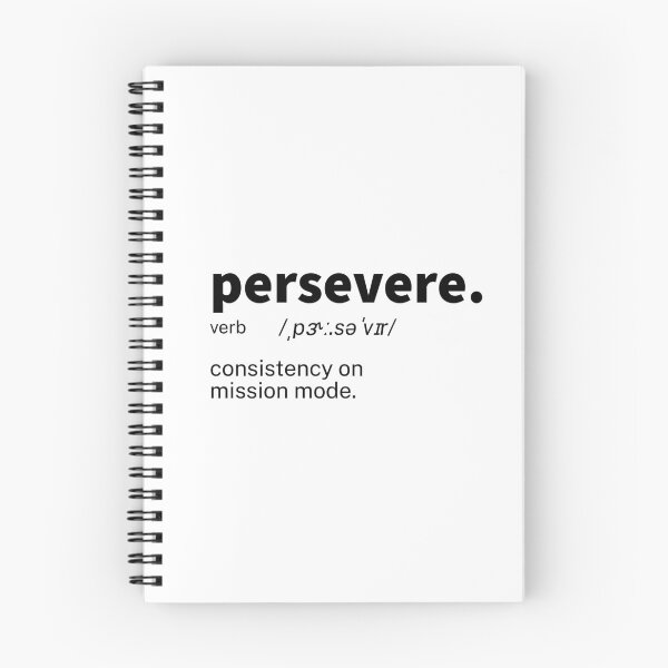 Item preview, Persevere Definition Inspirational designed and sold by IronWords.