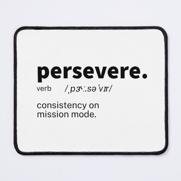 Item preview, Persevere Definition Inspirational designed and sold by IronWords.