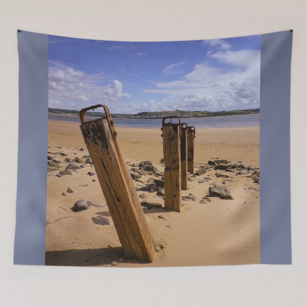 Item preview, GROYNE STRAIN ON DEVON BEACH designed and sold by Richard Brookes Photography.