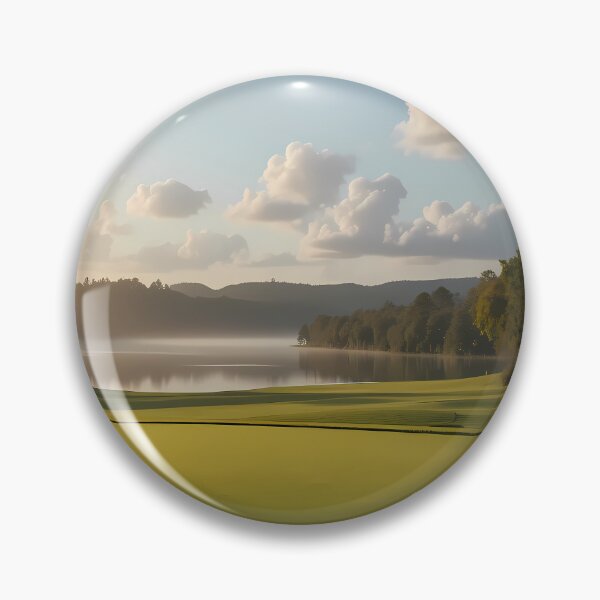 Item preview, Picturesque Golf Courses Depicted Serene Natural Settings designed and sold by ART ATTACK ZONE.