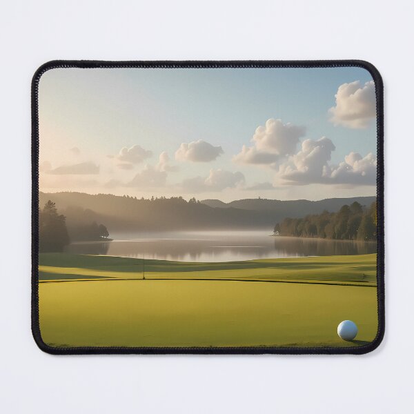 Item preview, Picturesque Golf Courses Depicted Serene Natural Settings designed and sold by ART ATTACK ZONE.
