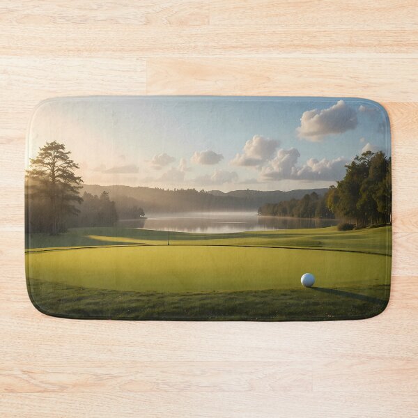 Item preview, Picturesque Golf Courses Depicted Serene Natural Settings designed and sold by ART ATTACK ZONE.