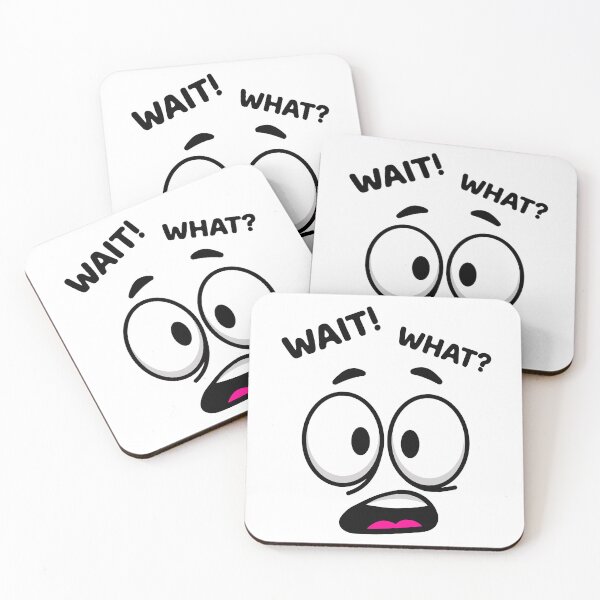 Item preview, Wait! What? Emoji designed and sold by ThomasKadmon.