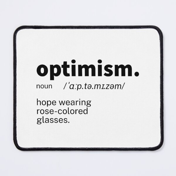 Item preview, Optimism Definition Inspirational designed and sold by IronWords.