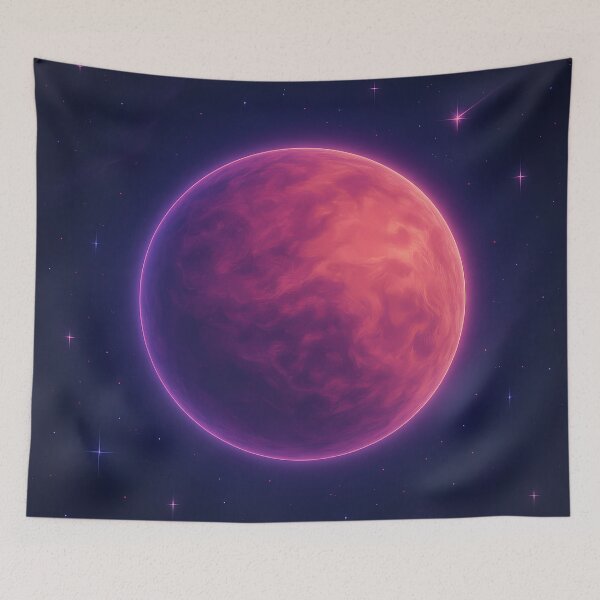 Item preview, Neon Venus: Fiery Goddess in Neon Glow designed and sold by JWsNeonHorizons.