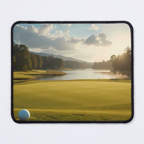 Item preview, Sport Picturesque Golf Courses Depicted Serene Natural Settings designed and sold by ART ATTACK ZONE.