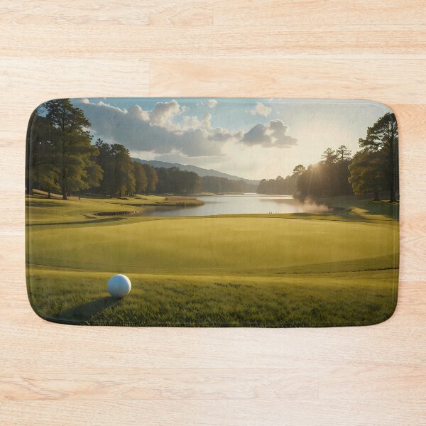 Item preview, Sport Picturesque Golf Courses Depicted Serene Natural Settings designed and sold by ART ATTACK ZONE.