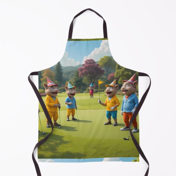 Item preview, Animals Picturesque Golf Courses Depicted Serene Natural Settings designed and sold by ART ATTACK ZONE.