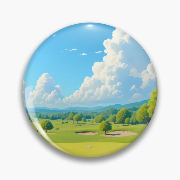 Item preview, Golf Courses Depicted Serene Natural Settings designed and sold by ART ATTACK ZONE.