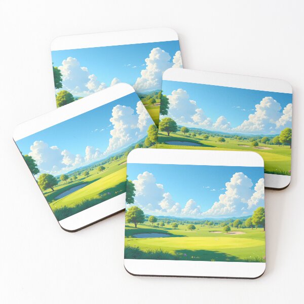 Item preview, Golf Courses Depicted Serene Natural Settings designed and sold by ART ATTACK ZONE.
