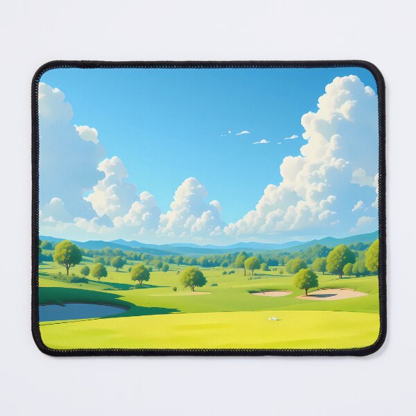 Item preview, Golf Courses Depicted Serene Natural Settings designed and sold by ART ATTACK ZONE.