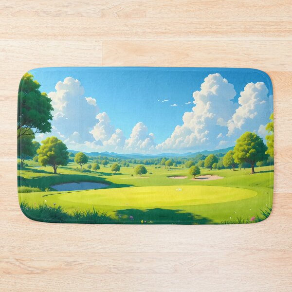 Item preview, Golf Courses Depicted Serene Natural Settings designed and sold by ART ATTACK ZONE.
