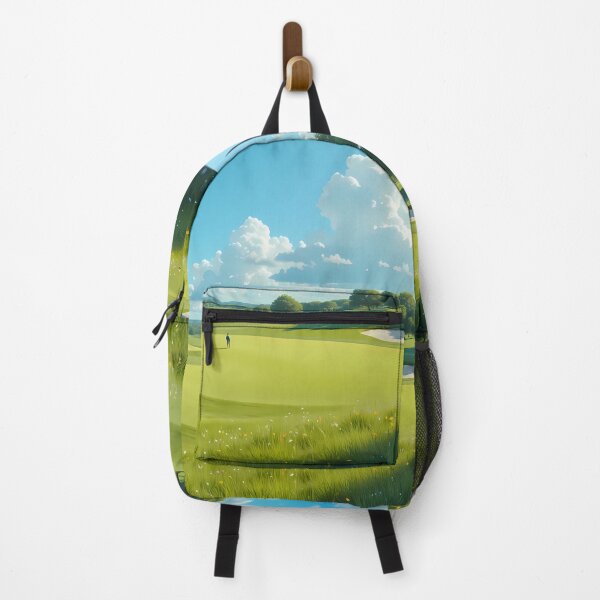 Item preview, Morning Picturesque Golf Courses Depicted Serene Natural Settings designed and sold by ART ATTACK ZONE.
