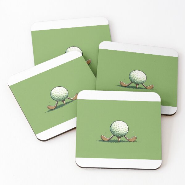 Item preview, Green Picturesque Golf Courses Depicted Serene Natural Settings designed and sold by ART ATTACK ZONE.