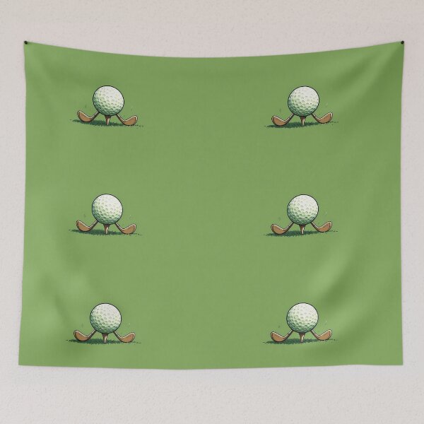 Item preview, Green Picturesque Golf Courses Depicted Serene Natural Settings designed and sold by ART ATTACK ZONE.