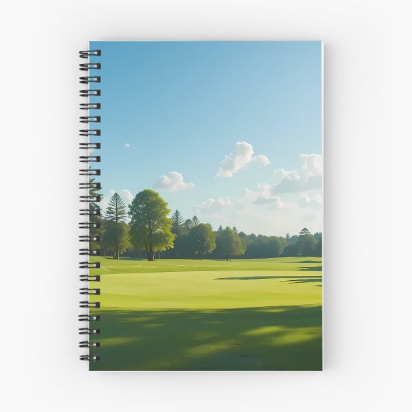 Item preview, Woods Picturesque Golf Courses Depicted Serene Natural Settings designed and sold by ART ATTACK ZONE.