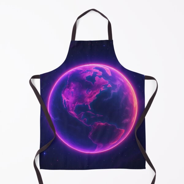 Item preview, Neon Earth – The Glowing Heart of the Solar System designed and sold by JWsNeonHorizons.