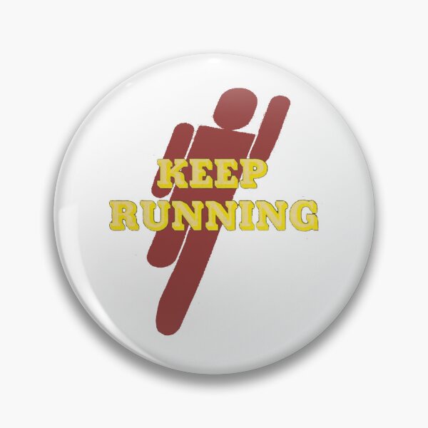 Item preview, Vintage Keep Running designed and sold by QuayTradingCo.