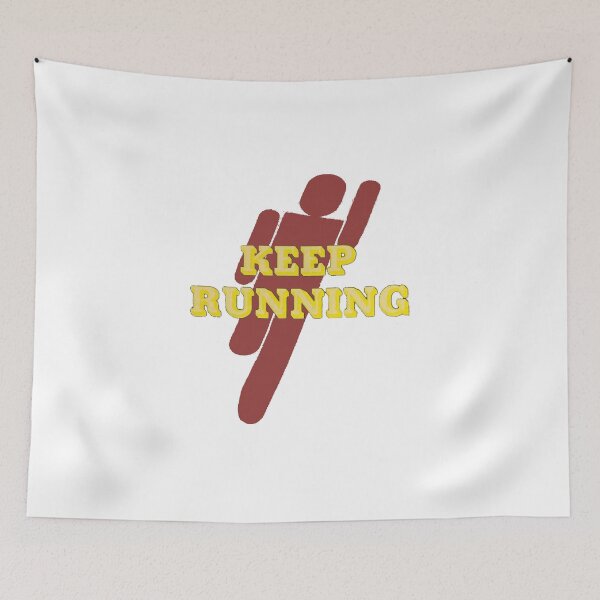 Item preview, Vintage Keep Running designed and sold by QuayTradingCo.
