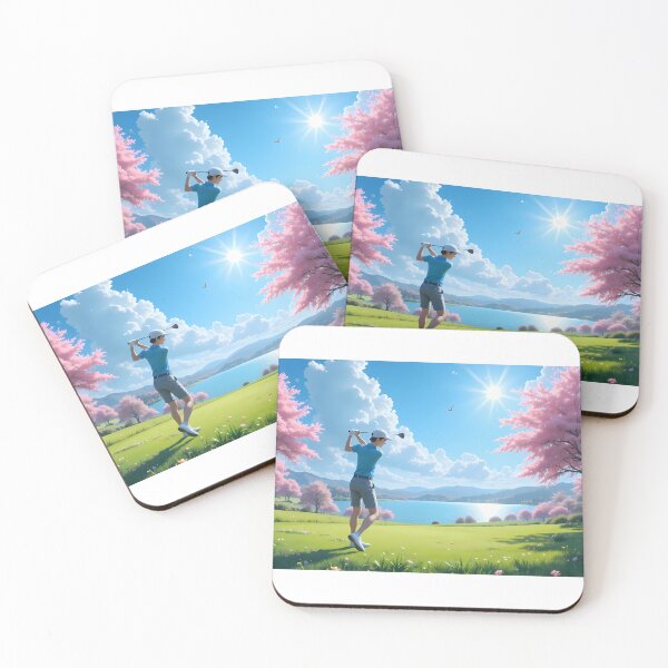Item preview, Cool Picturesque Golf Courses Depicted Serene Natural Settings designed and sold by ART ATTACK ZONE.