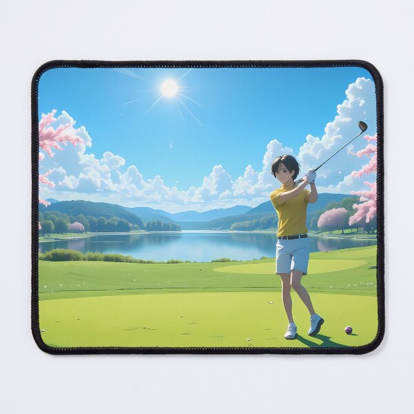 Item preview, Chill Picturesque Golf Courses Depicted Serene Natural Settings designed and sold by ART ATTACK ZONE.