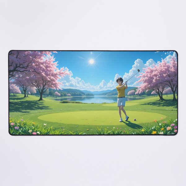 Item preview, Chill Picturesque Golf Courses Depicted Serene Natural Settings designed and sold by ART ATTACK ZONE.