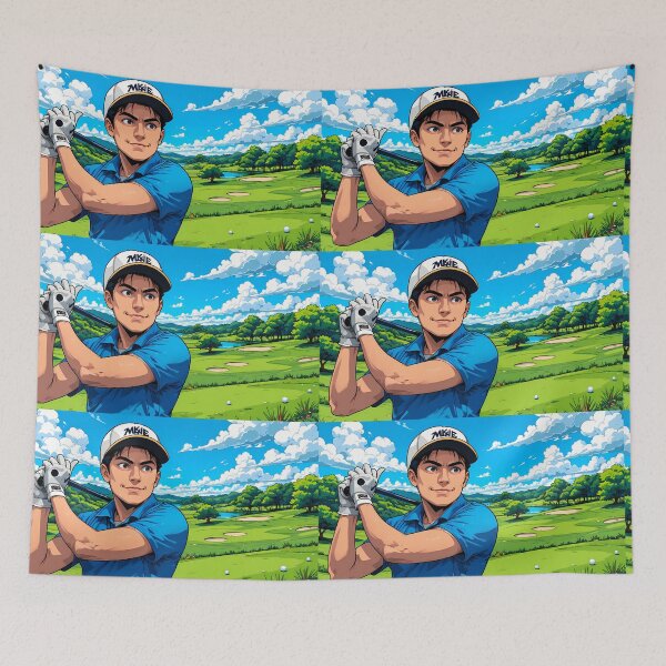 Item preview, Vibes Picturesque Golf Courses Depicted Serene Natural Settings designed and sold by ART ATTACK ZONE.