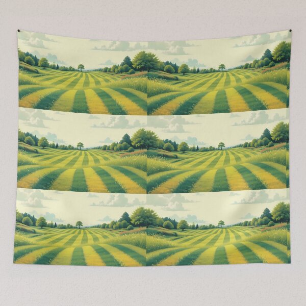 Item preview, Colors Picturesque Golf Courses Depicted Serene Natural Settings designed and sold by ART ATTACK ZONE.