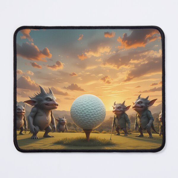 Item preview, Circles Picturesque Golf Courses Depicted Serene Natural Settings designed and sold by ART ATTACK ZONE.