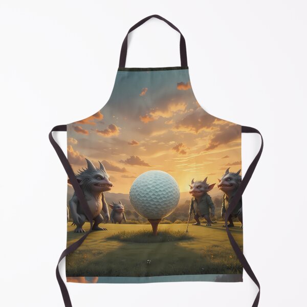 Item preview, Circles Picturesque Golf Courses Depicted Serene Natural Settings designed and sold by ART ATTACK ZONE.