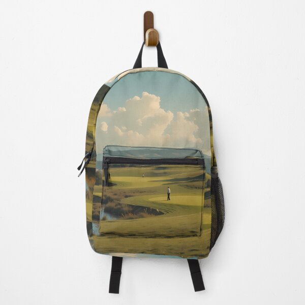 Item preview, Geo Picturesque Golf Courses Depicted Serene Natural Settings designed and sold by ART ATTACK ZONE.