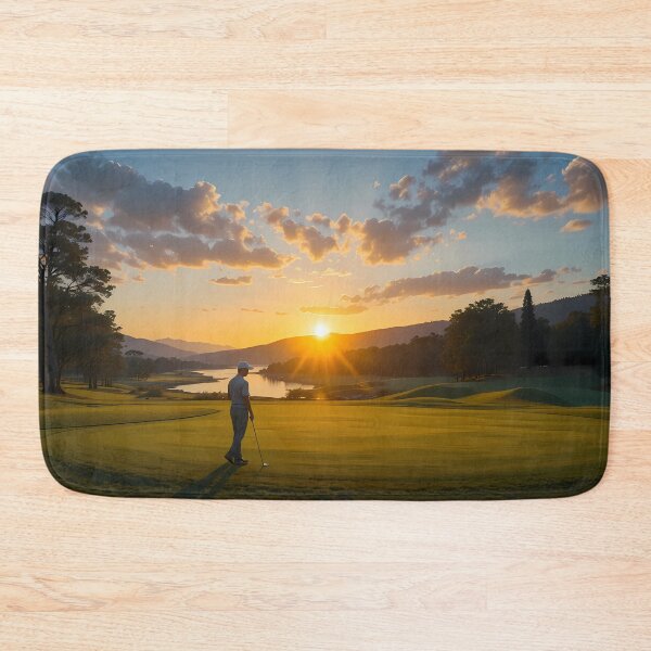 Item preview, Play Picturesque Golf Courses Depicted Serene Natural Settings designed and sold by ART ATTACK ZONE.
