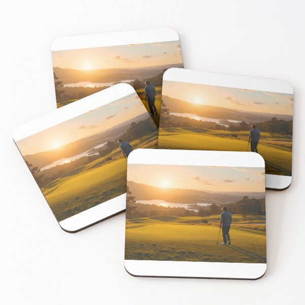 Item preview, Tournament Picturesque Golf Courses Depicted Serene Natural Settings designed and sold by ART ATTACK ZONE.