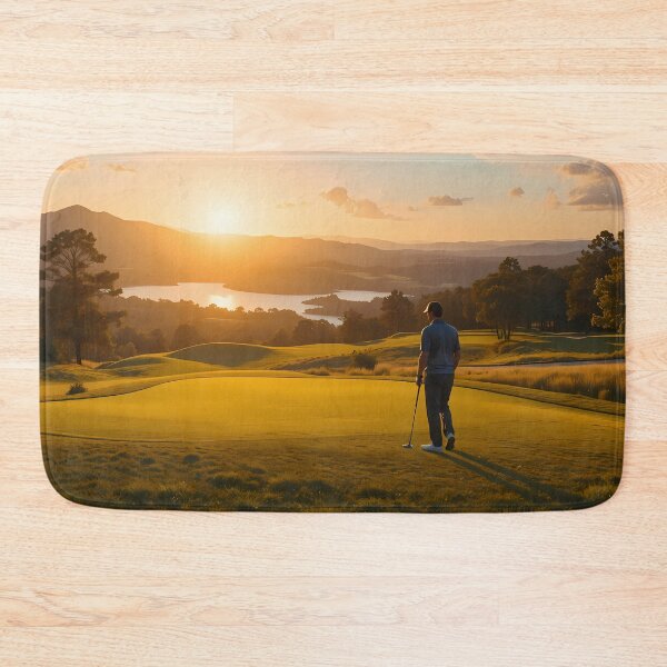 Item preview, Tournament Picturesque Golf Courses Depicted Serene Natural Settings designed and sold by ART ATTACK ZONE.
