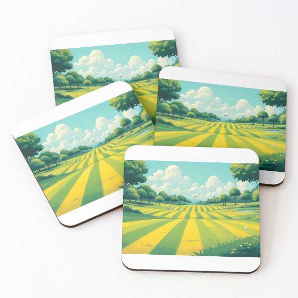 Item preview, Granprix Picturesque Golf Courses Depicted Serene Natural Settings designed and sold by ART ATTACK ZONE.