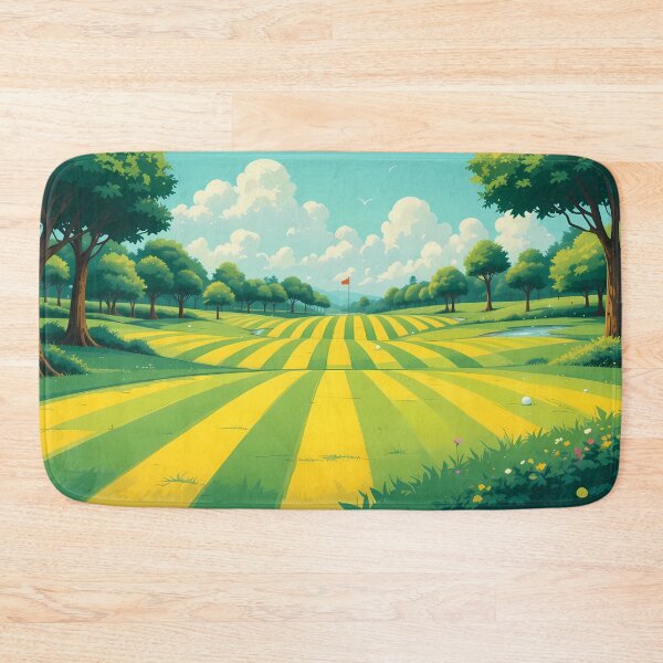 Item preview, Granprix Picturesque Golf Courses Depicted Serene Natural Settings designed and sold by ART ATTACK ZONE.
