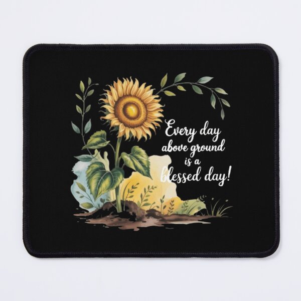 Item preview, Sunflower T-Shirt, Blessed Day Tee, Inspirational Shirt, Floral T Shirt, Positive Vibes Shirt, Gift for Her, Motivational T Shirt, Women T designed and sold by Flirt-Teez.