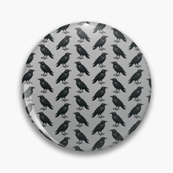 Item preview, Crows on Gray designed and sold by BeJolley.