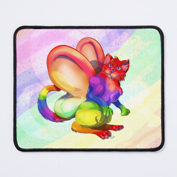 Item preview, Rainbow fairy cat Bupurrrrfly designed and sold by Camix-GirARTS.