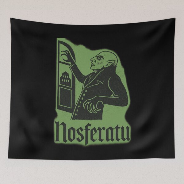 Item preview, Nosferatu – Vintage Gothic Vampire Design designed and sold by CineVault.