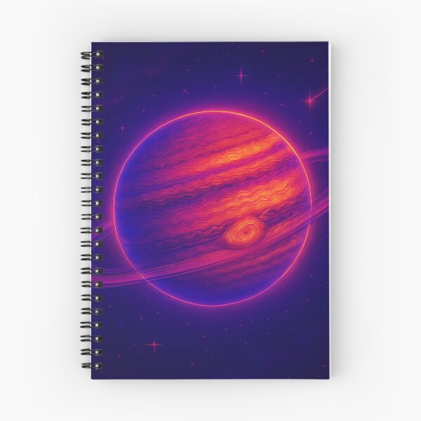 Item preview, Jupiter – Neon Giant of the Solar System designed and sold by JWsNeonHorizons.
