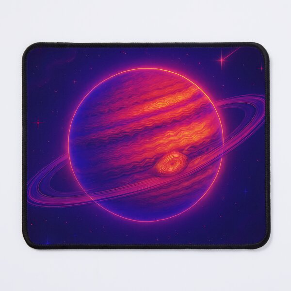 Item preview, Jupiter – Neon Giant of the Solar System designed and sold by JWsNeonHorizons.